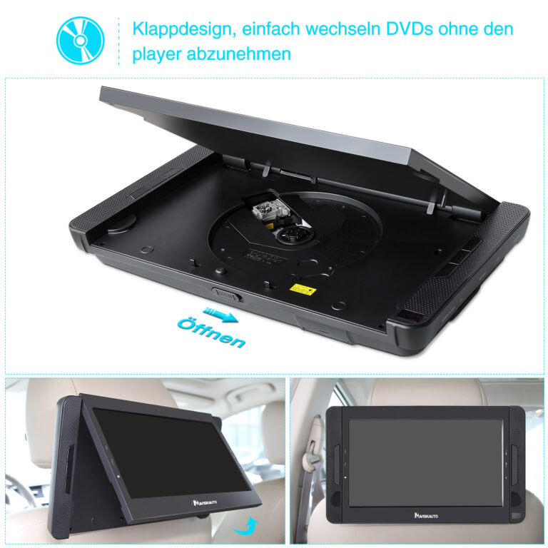 Tragbarer Dvd Player Auto 1